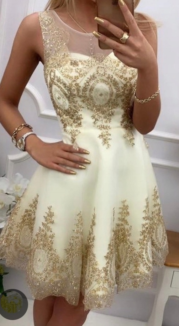 Elegantné spoločenské šaty č34