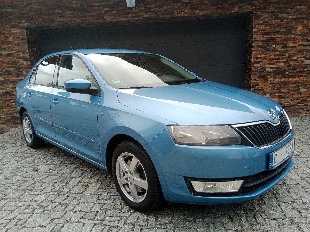 Škoda Rapid 1.2 TSI 77kW 2013 1.Majitel, Full Servis, Tažné.