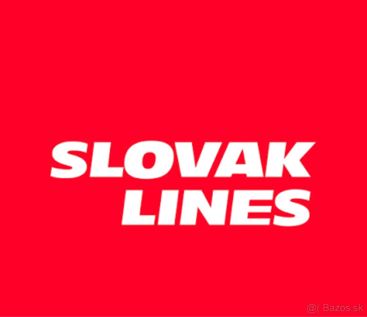 Slovak Lines - lístky na autobus  BA - WIEN Schwechat.