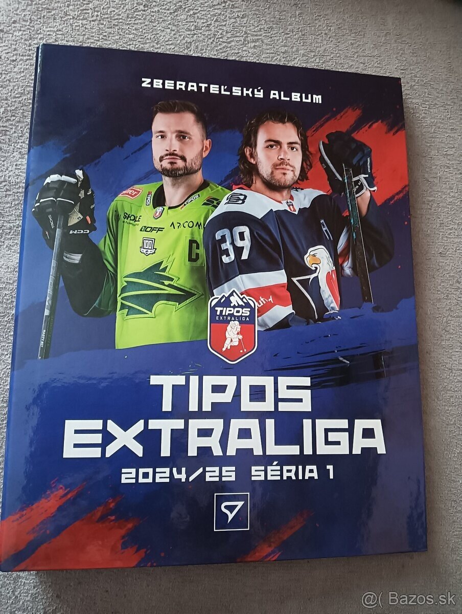 KARTICKY TIPOS EXTRALIGA 2024/2025 - 1. SÉRIA