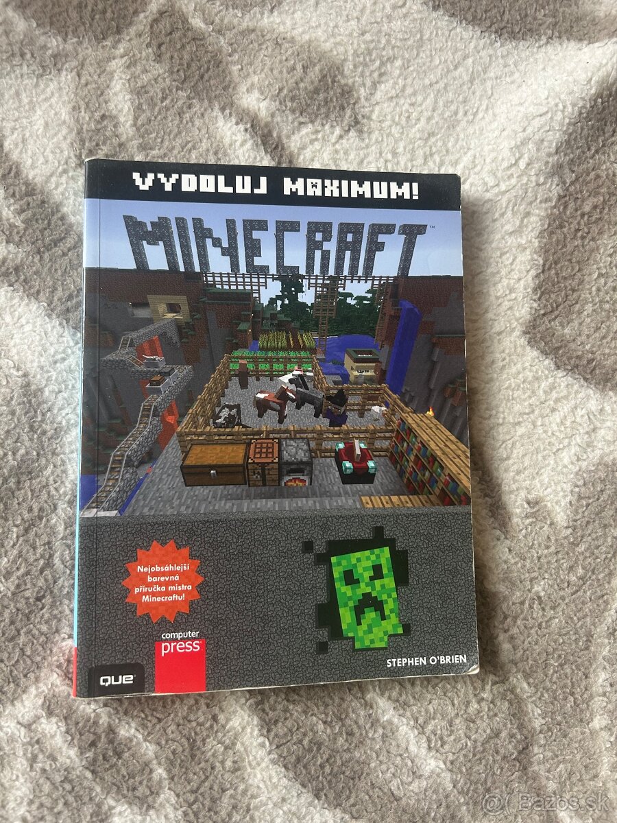 Kniha Minecraft vydoluj maximum
