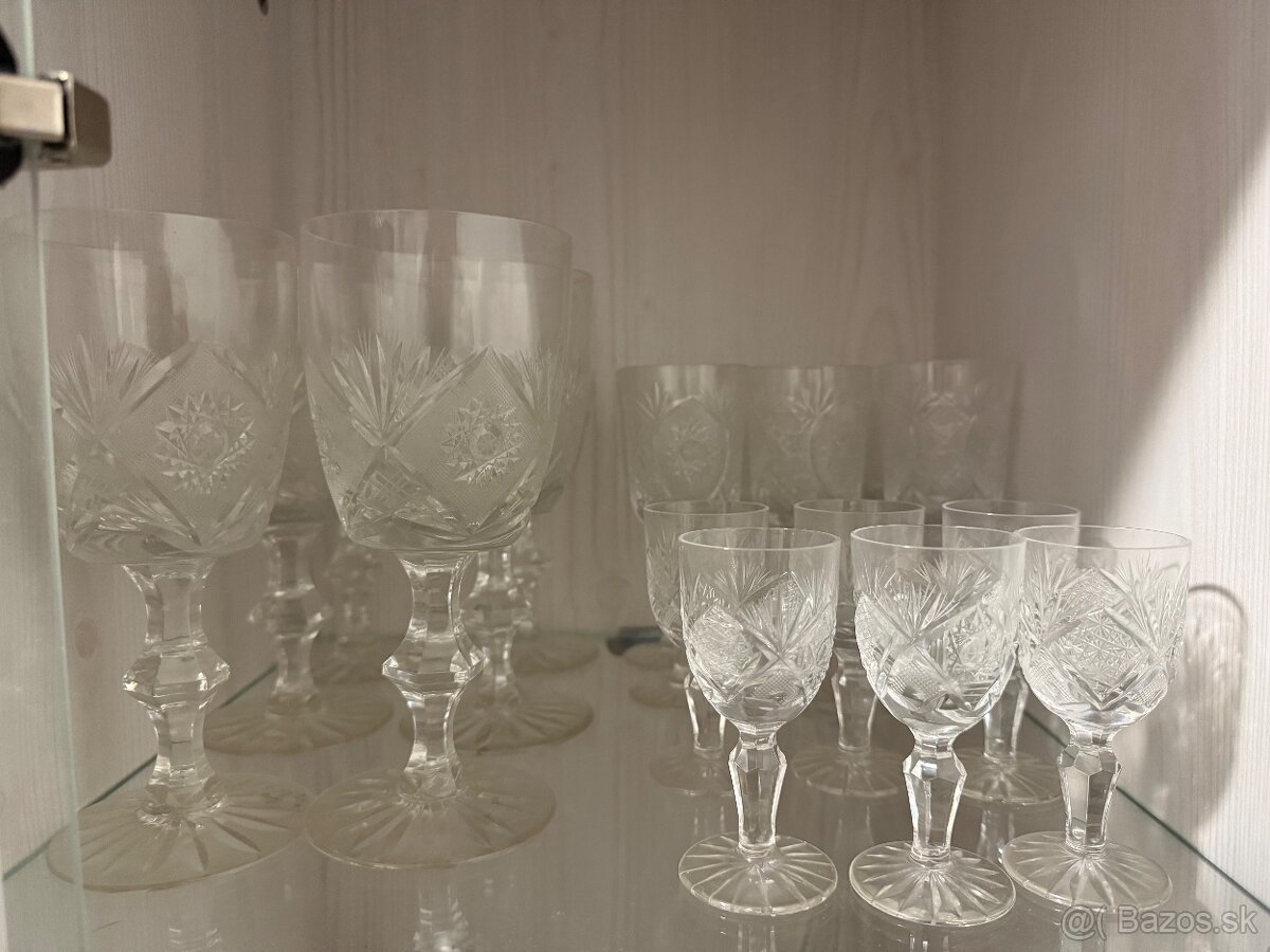 Krištáľové poháre