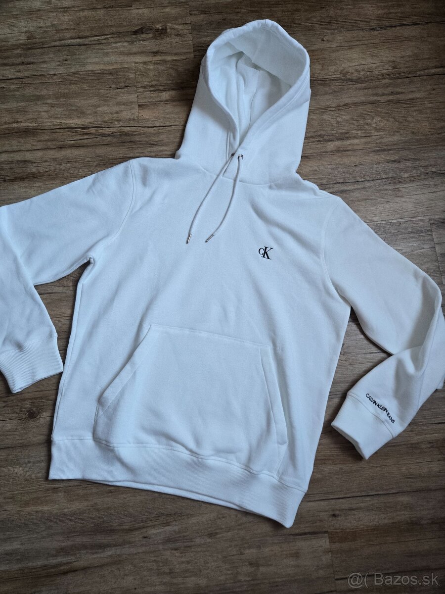 Calvin Klein mikina – biela