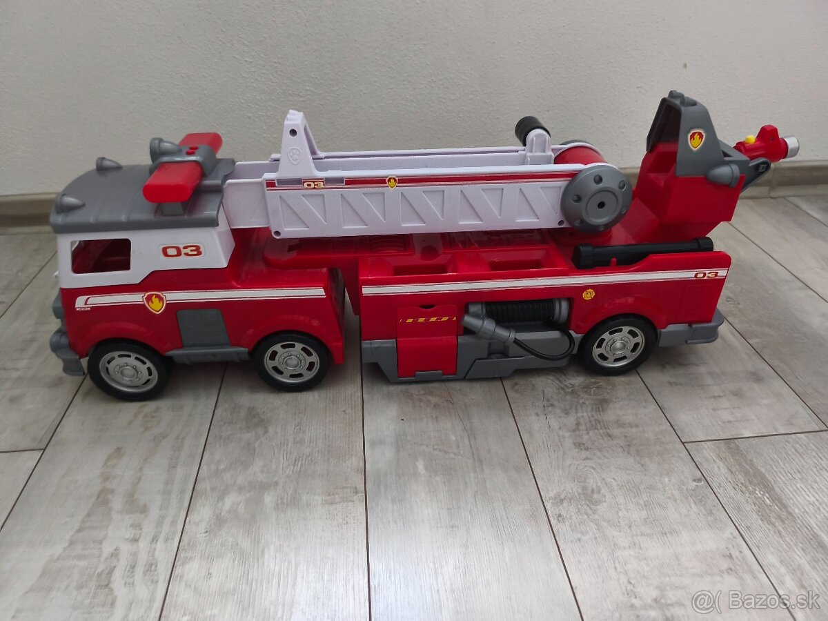 Hasičské auto Labková patrola