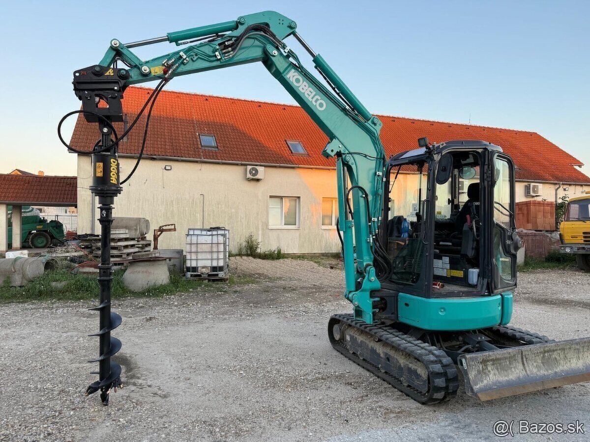 MINIBAGER - vŕtanie dier na oplotenie, pre výsadbu stromov