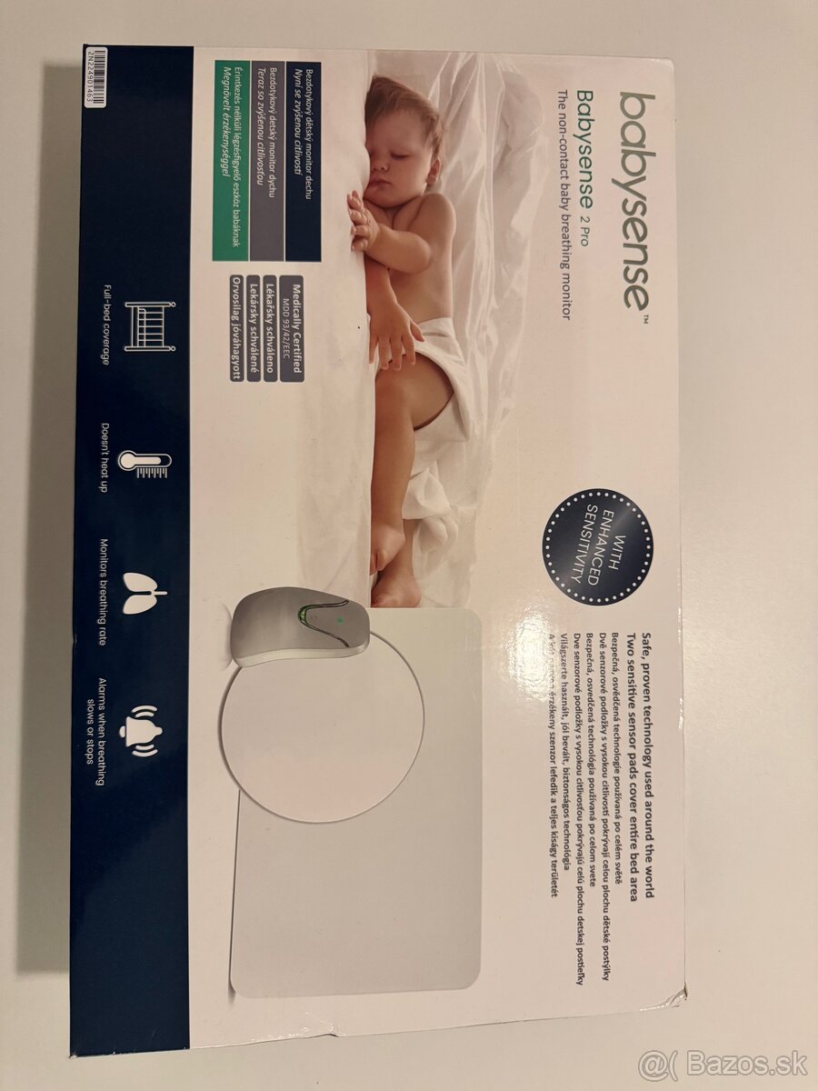 Monitor dychu BABYSENSE 2 Pro - v záruke