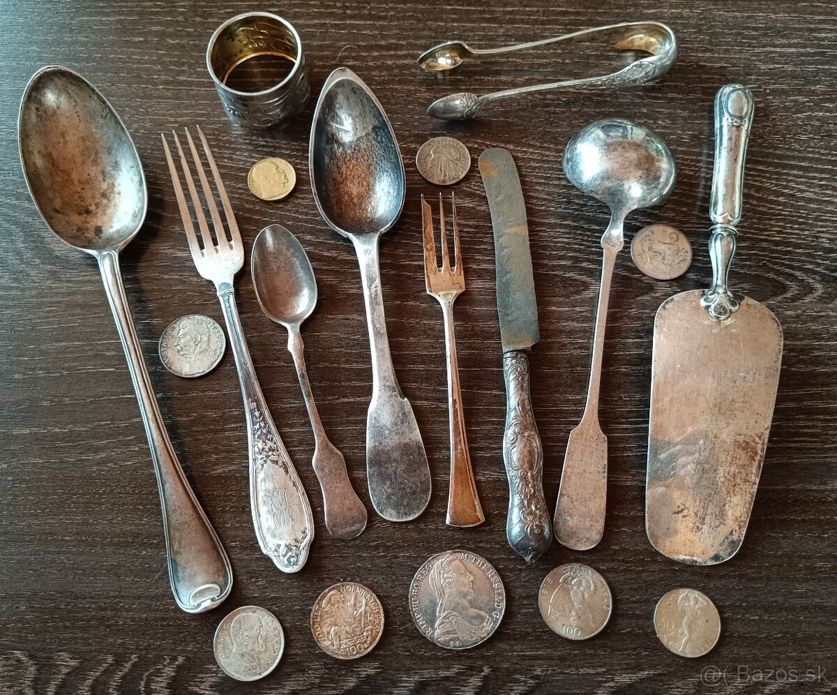 Kúpim staré príbory, mince a iné starožitnosti