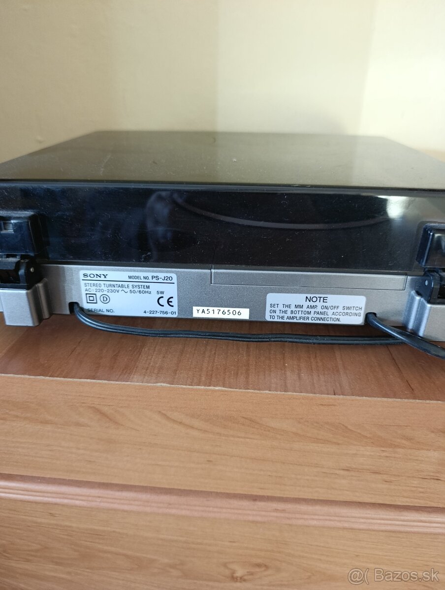 Gramofón Sony