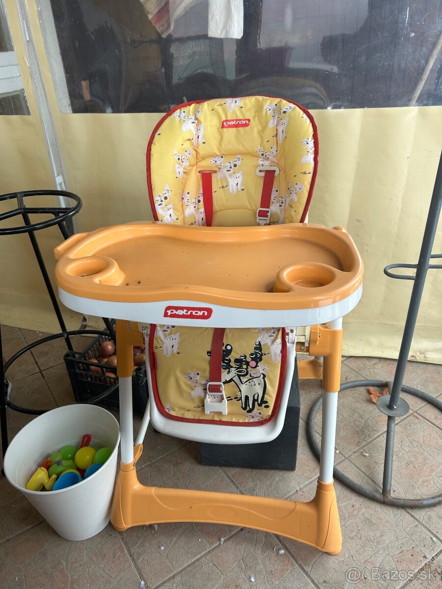 Detská jedálenská stolička