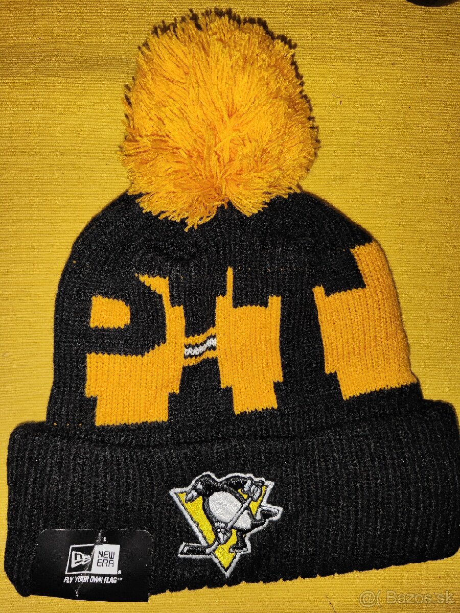 Zimné čiapky New Era Pittsburgh pinguins