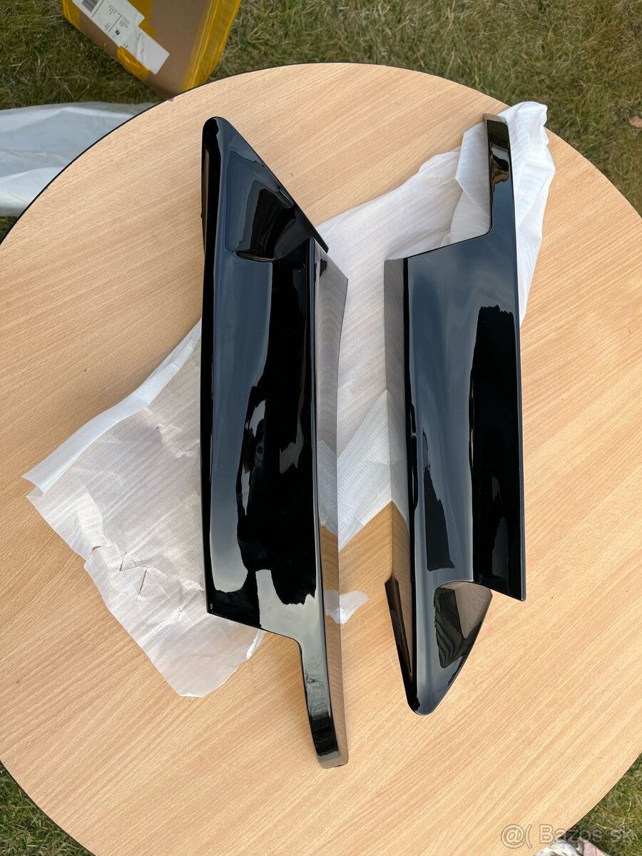 BMW e92 lci mpacket predné lipko na naraznik