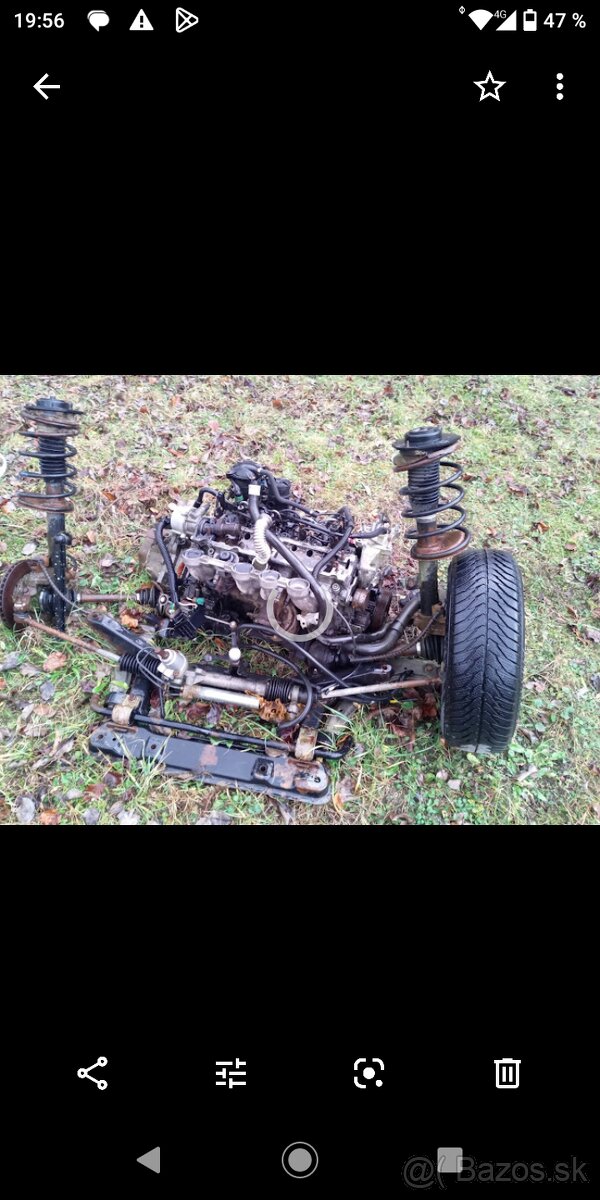 Predám diely Peugeot 306 1.9D