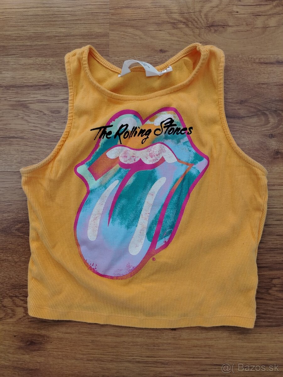 Tielko The Rolling Stones H&M, veľ. 158/164