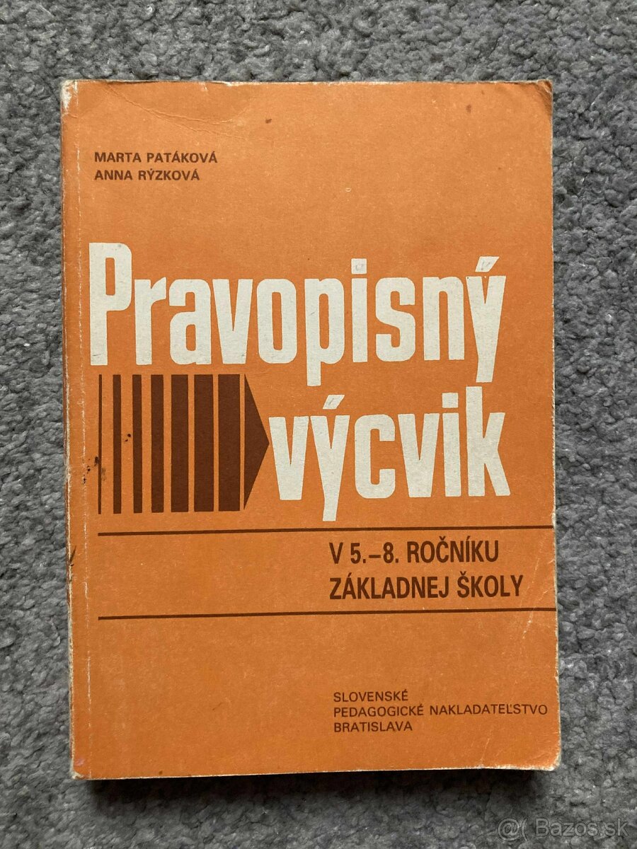 Pravopisný výcvik v 5.-8. ročníku základnej školy