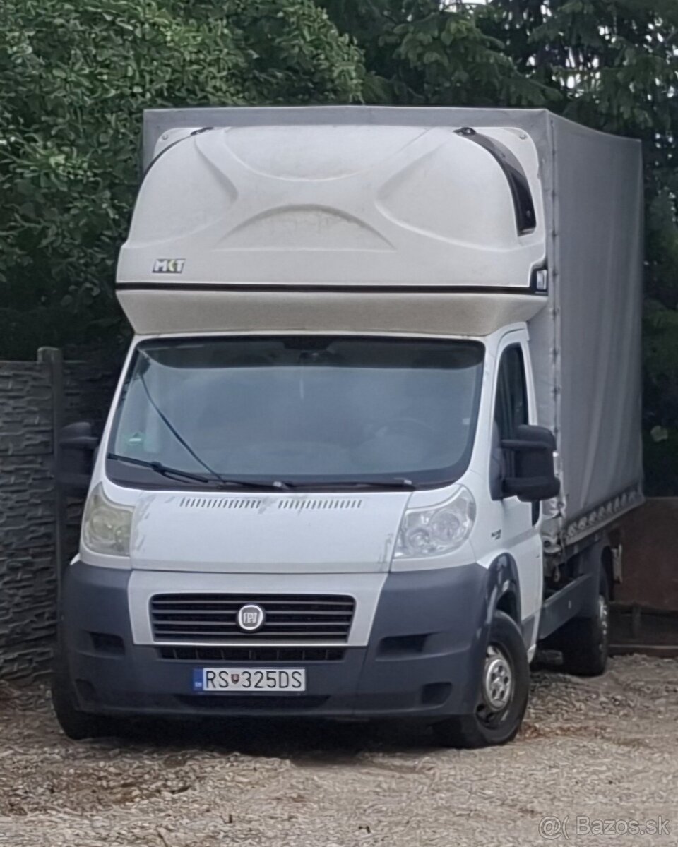 Fiat Ducato valník s plachtou