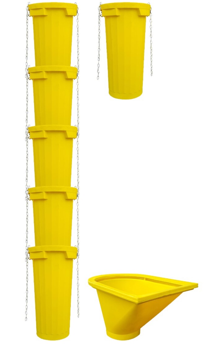 Prenájmem sklz na stavebnú suť 8,5m dlhý, shoz na suť