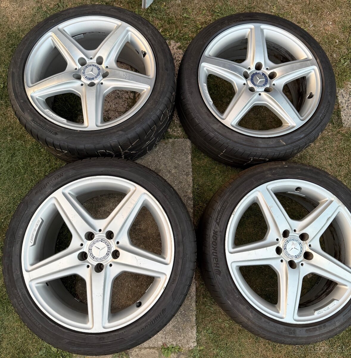 Mercedes amg elektrony a pneu r18 5x112 stred otvor 66/57 1