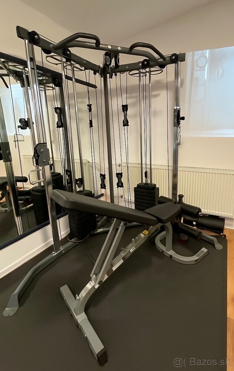 Kladková multistanica + lavica Body Solid