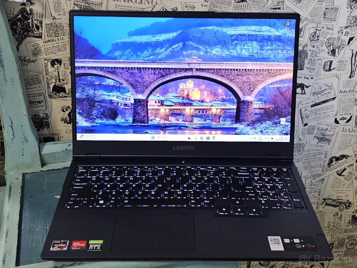 LENOVO LEGION 5 》RYZEN 5 》HERNÝ NOTEBOOK 》16GB RAM 》WIN 11