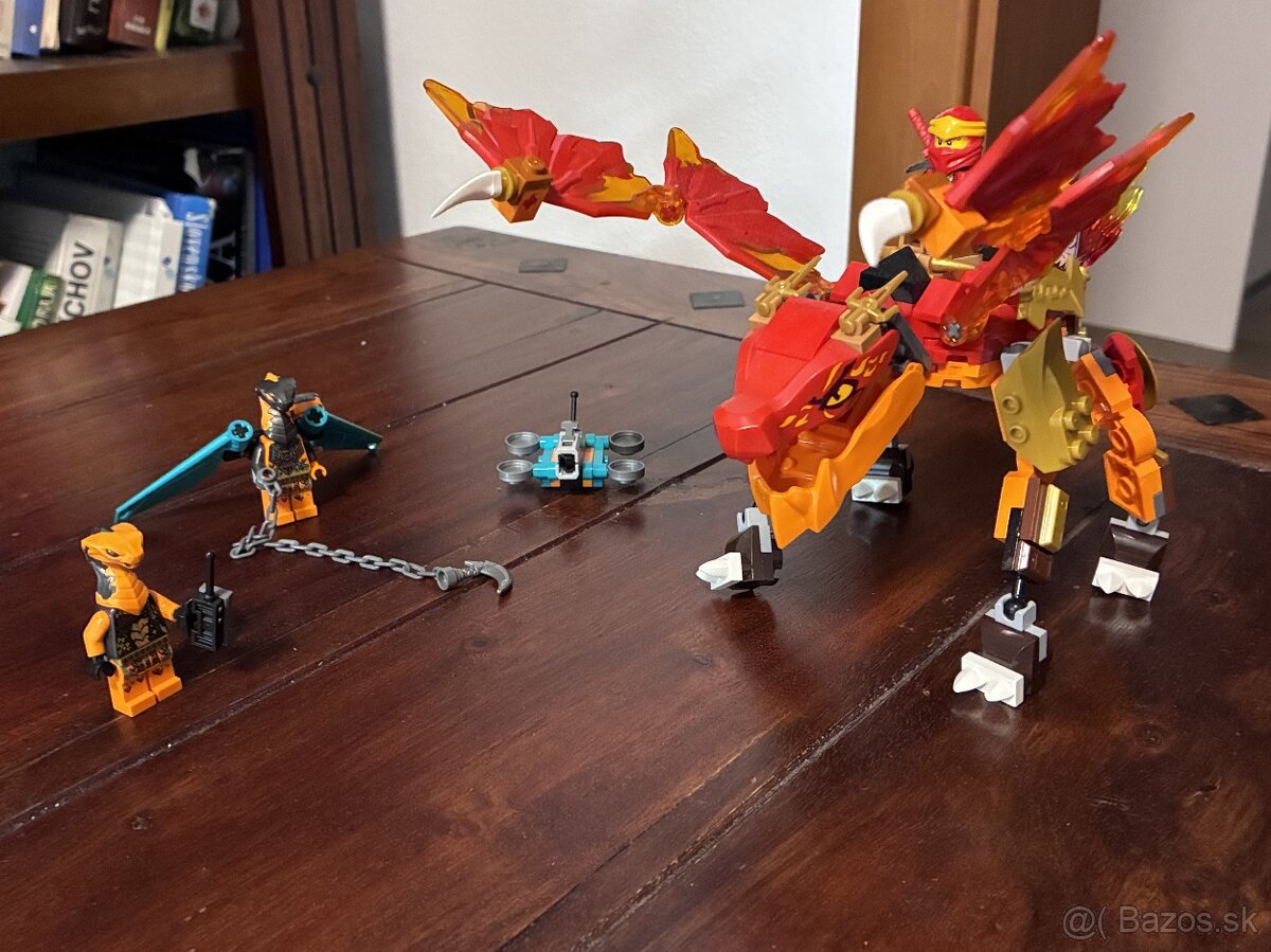 LEGO Ninjago 71762 Kaiov ohnivý drak EVO