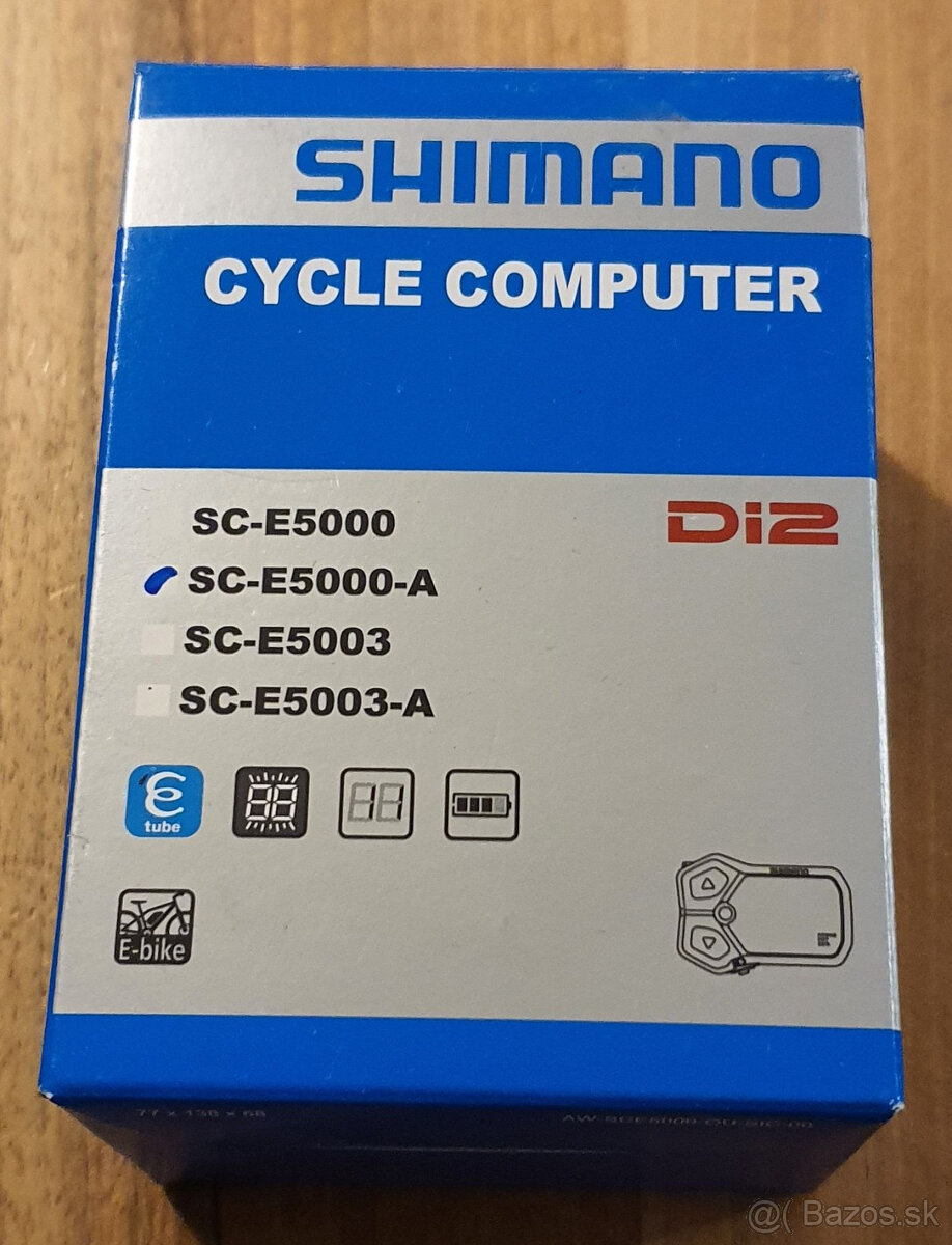 Cyklo computer SHIMANO - DI2 SCE5000A