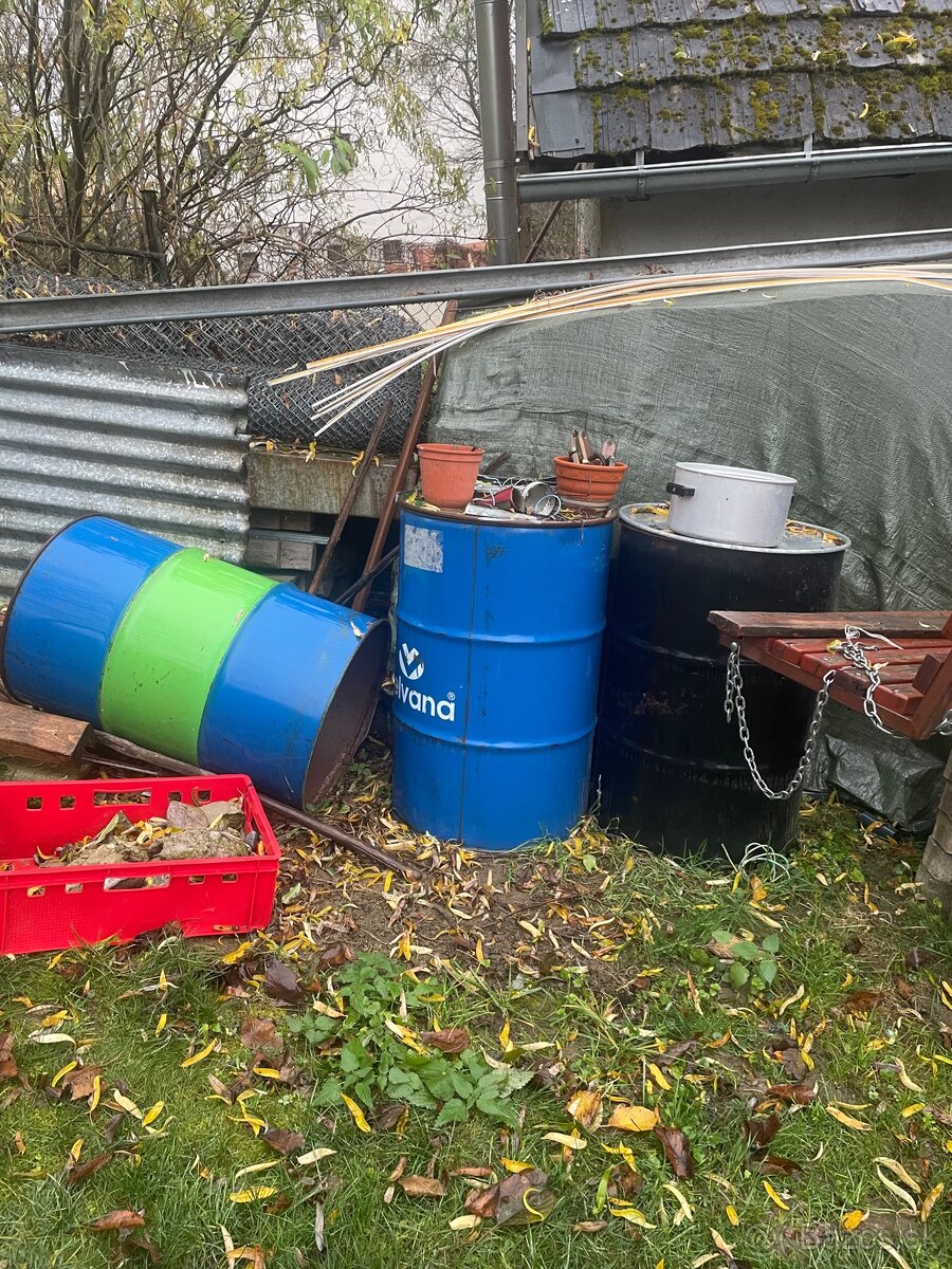 Plechové súdy 3ks/ks 7€