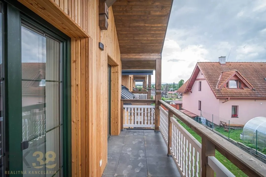 Priestranný 2-izbový byt s krásnym výhľadom na Vysoké Tatry