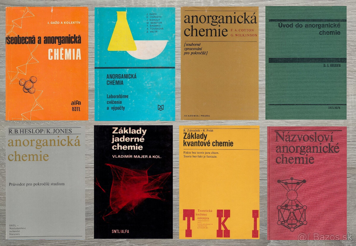 Chémia anorganická, jadrová a kvantová