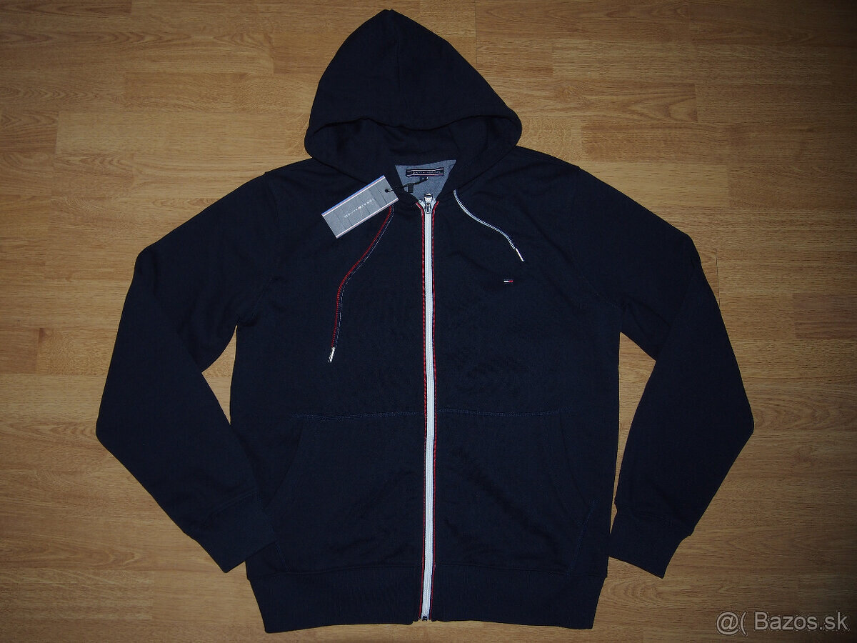 Tommy Hilfiger pánska mikina s kapucňou na zips