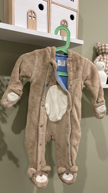 Mäkučký overal – medvedík (Next Baby), veľ. 56–62