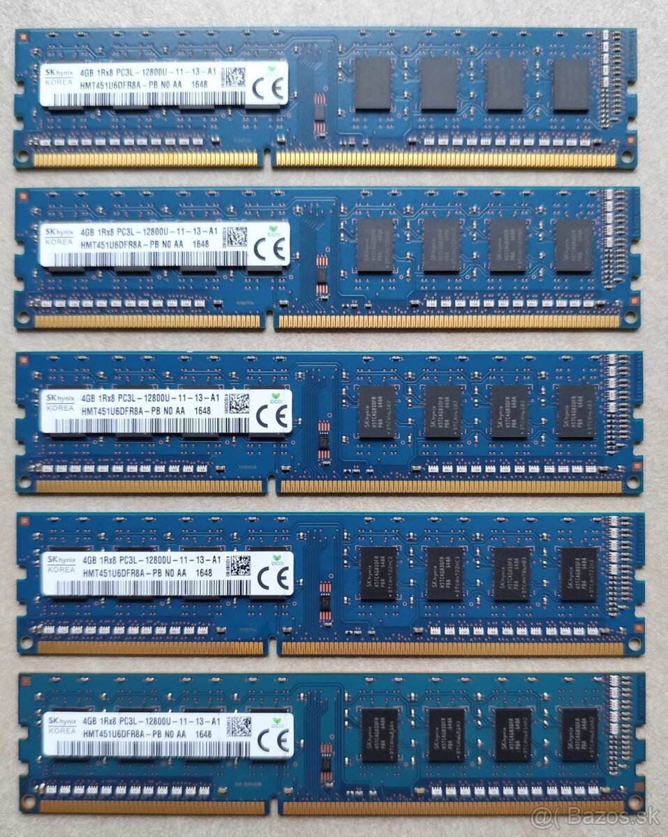 ✔️ Pamäte DDR3L 4GB