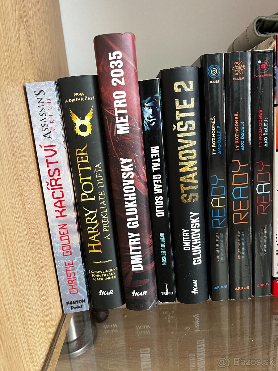 Predám prečítané knižky