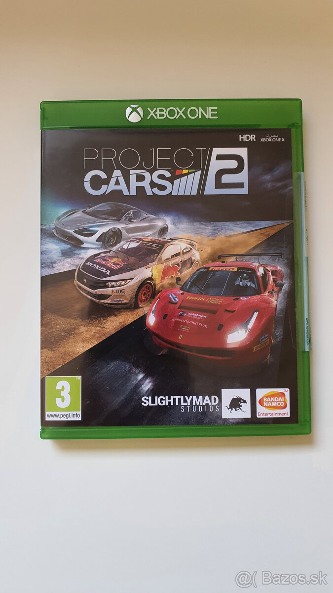 Hra Project Cars 2 na Xbox ONE a Xbox Series X