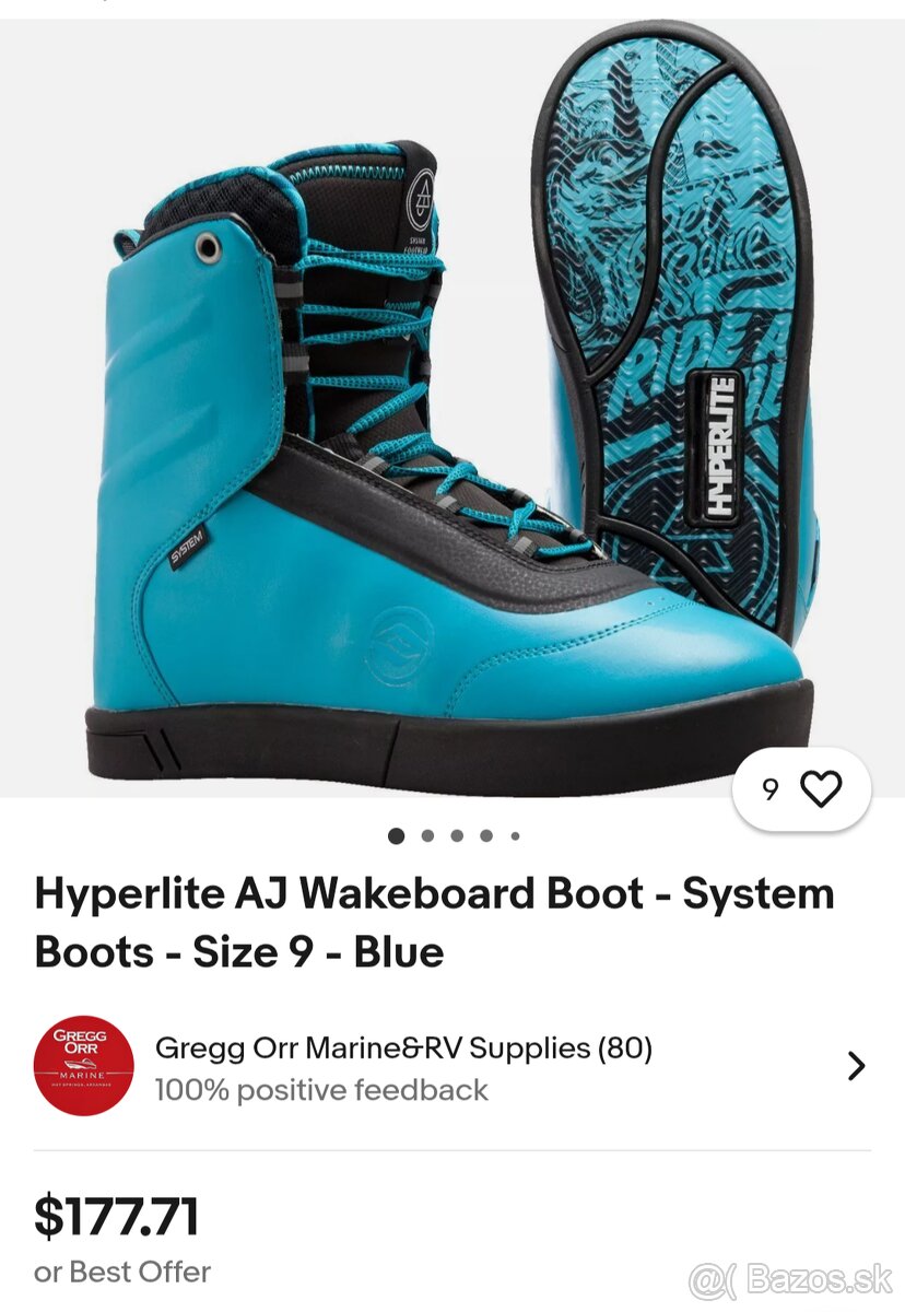 nove wake topanky HYPERLITE AJ boots velkost 42