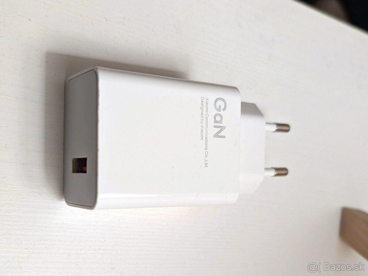 ✅ GaN nabíjačka Xiaomi 55W originál, záruka, kupovaná v SR ✅