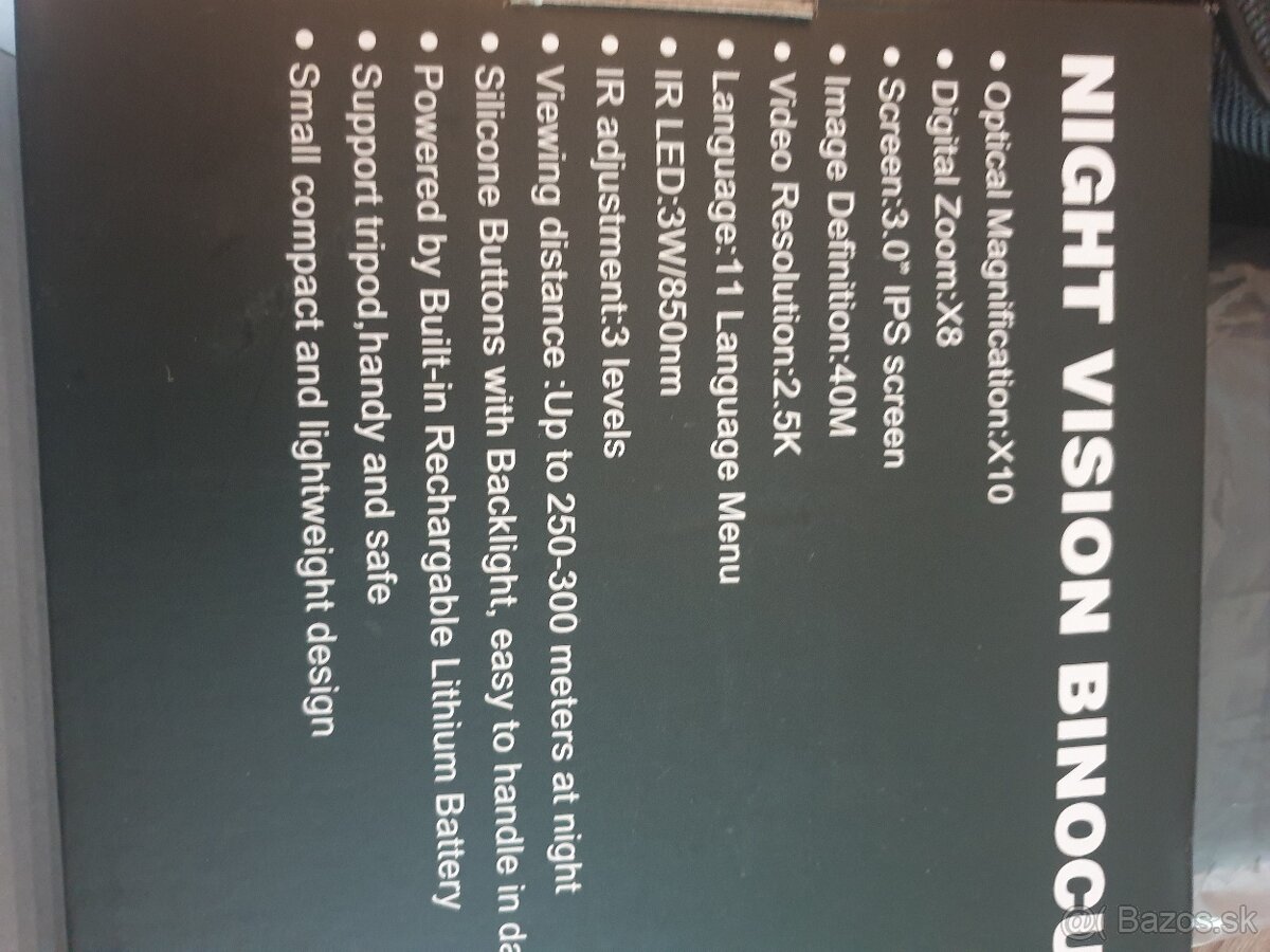 Nočné videnie plus dalekohlad , foto, video