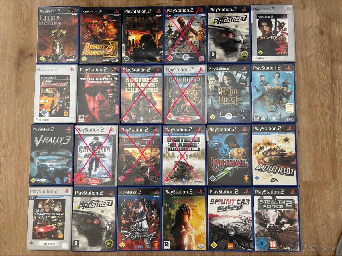 Originál Ps2 hry  Perfektný stav