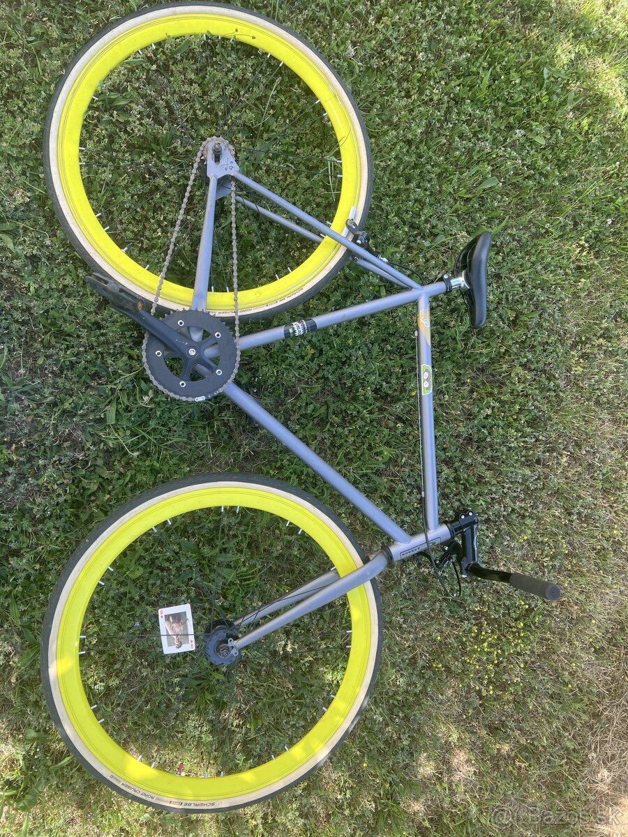 mestky bicykel, fixie, singlespeed velkost ramu 73