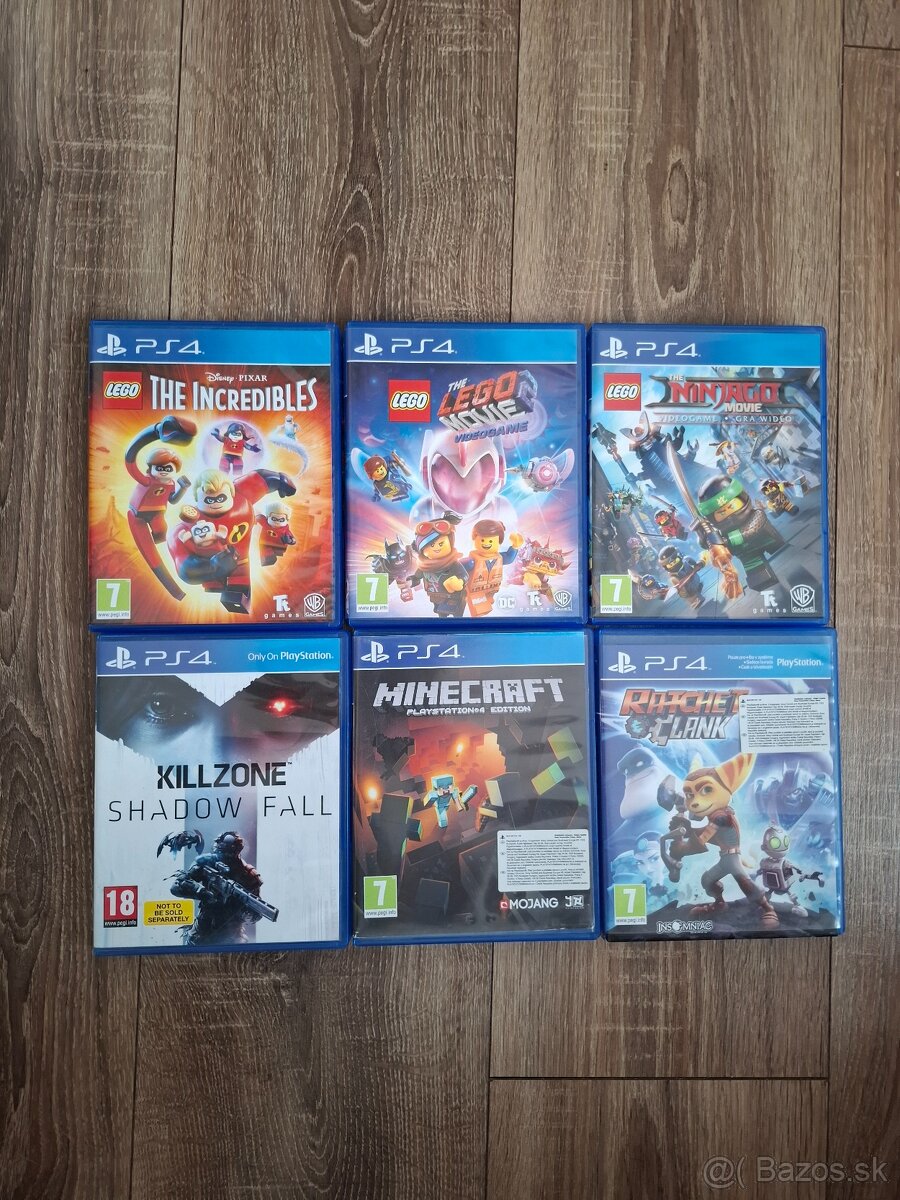 Predám hry na PS4