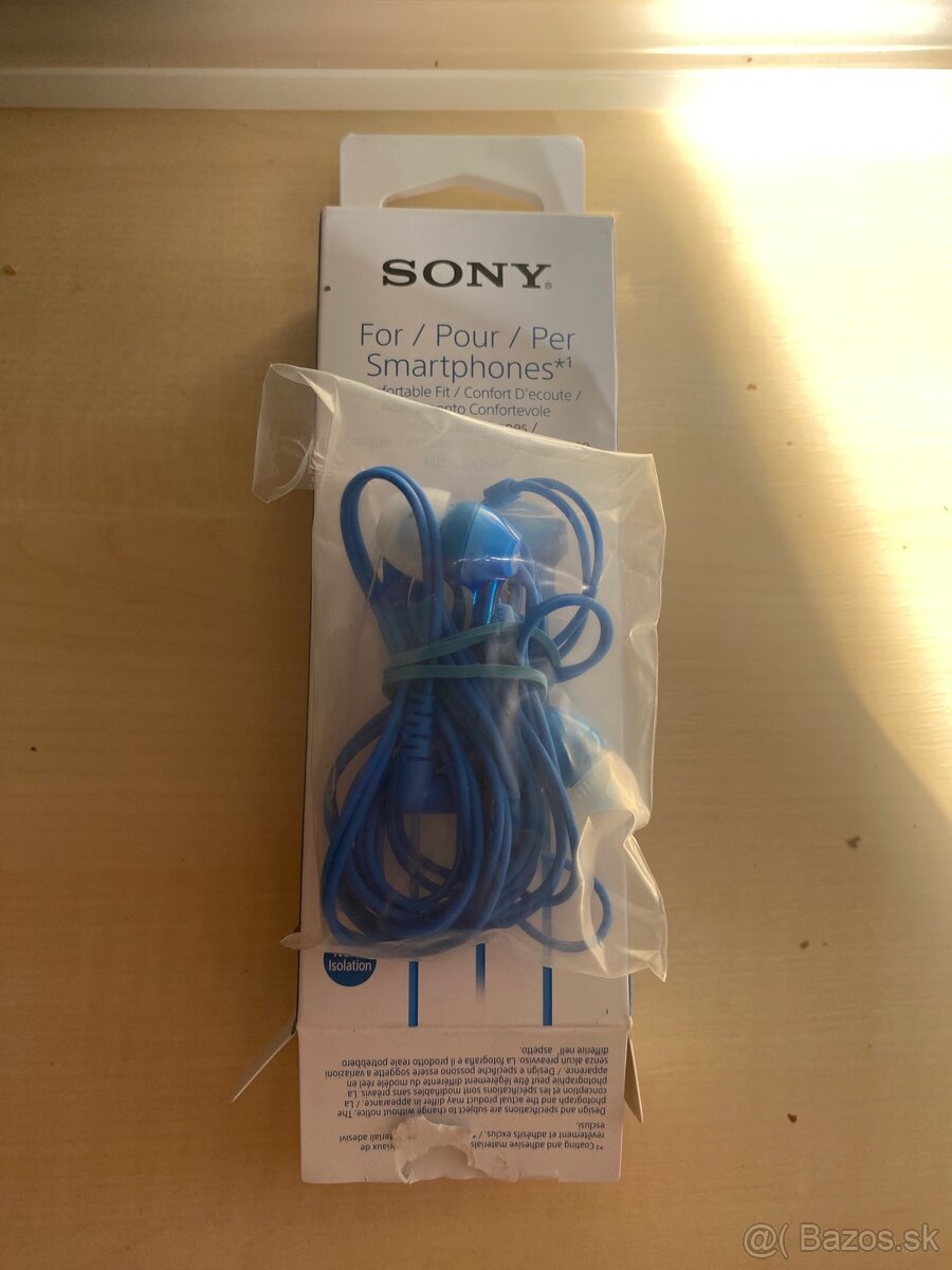 Sluchadlá Sony