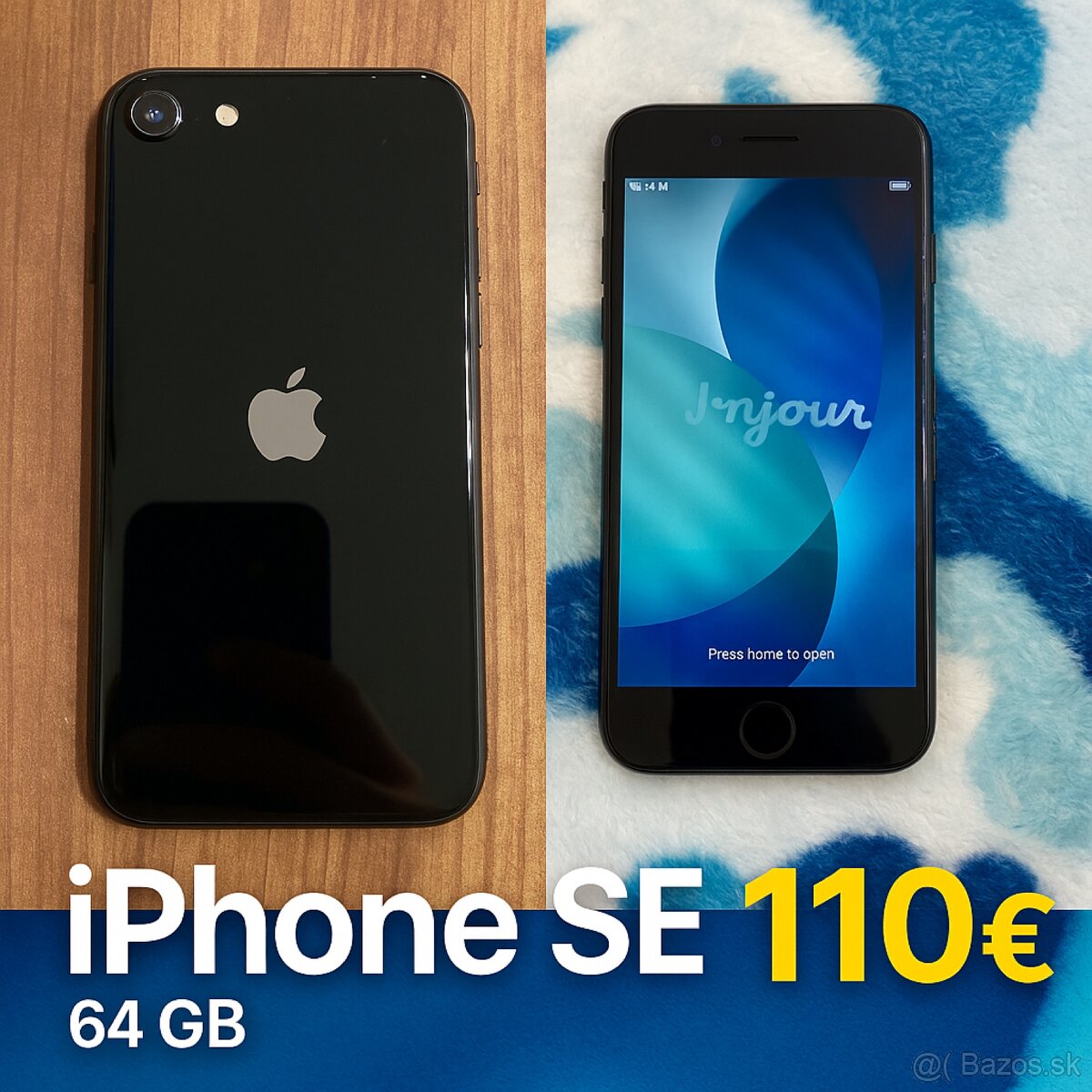 📱 Na predaj: iPhone SE (2. generácia) – 64 GB – Čierny