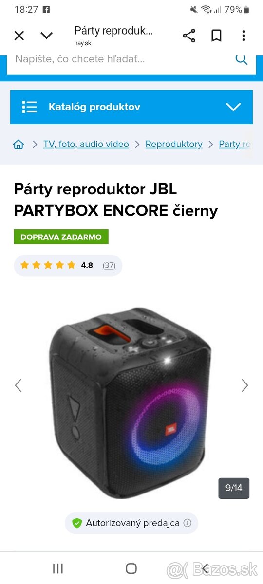 JBL párty box