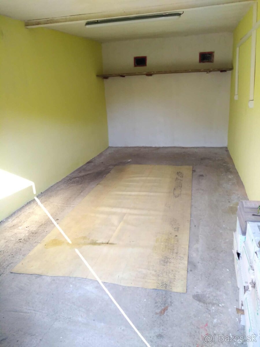 Garáž na prenájom