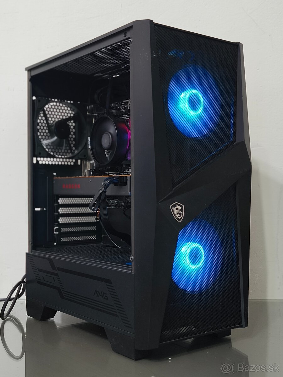Herný PC – AMD RYZEN 5 3600, RX 5700 8GB, 16GB ram, 500GB