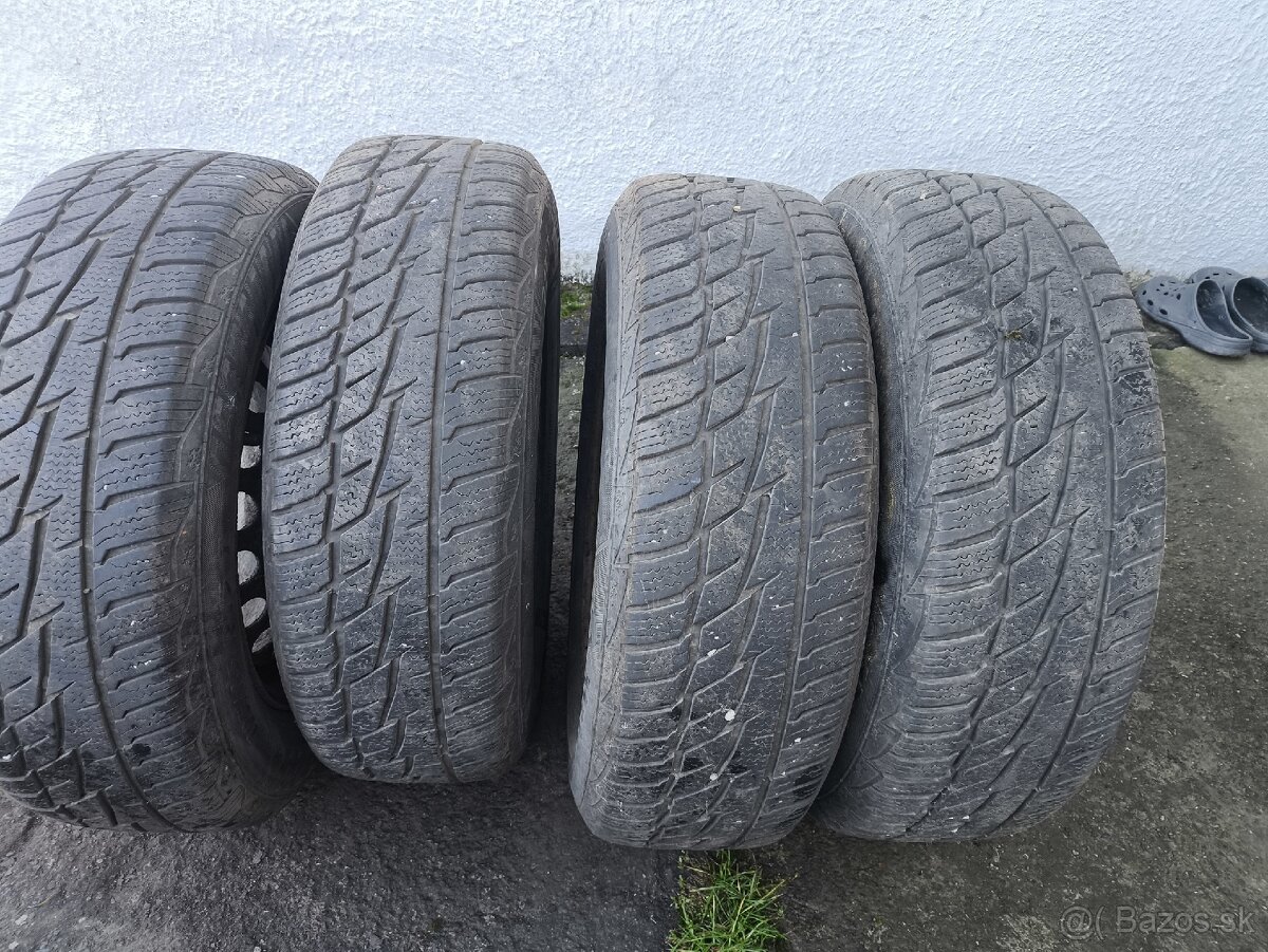 Zimne pneumatiky na diskoch 195/65 r15