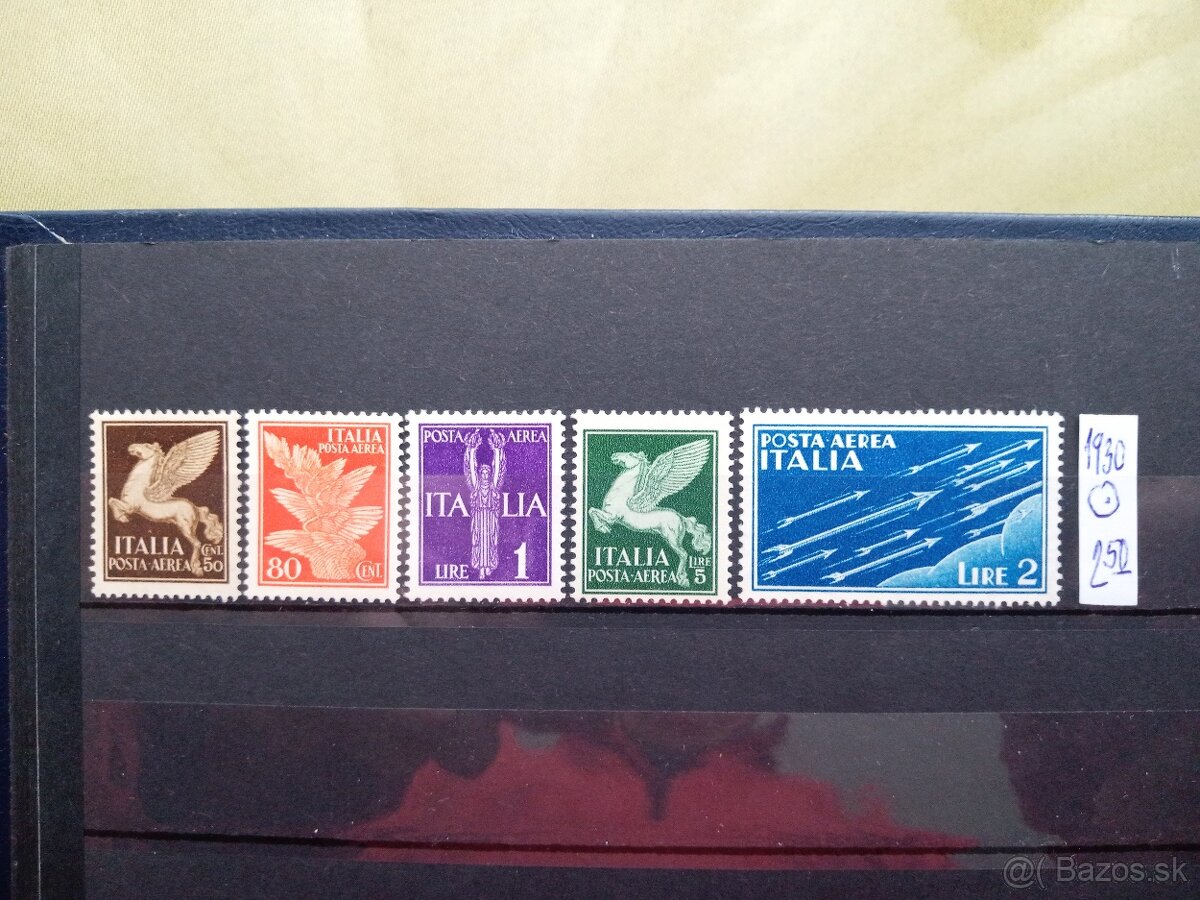 Poštové známky č.418 - Taliansko r.1930