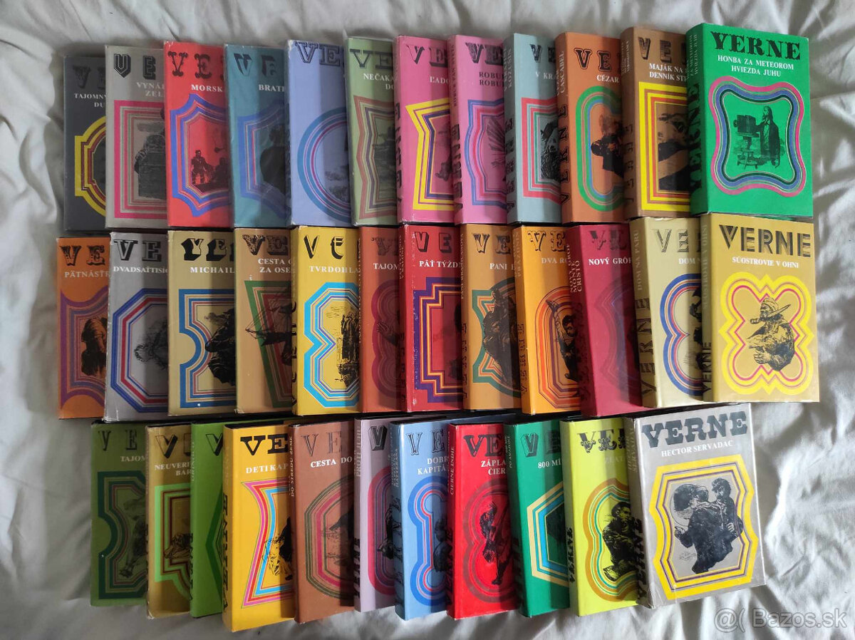 Jules Verne - komplet 35ks Slovenský jazyk