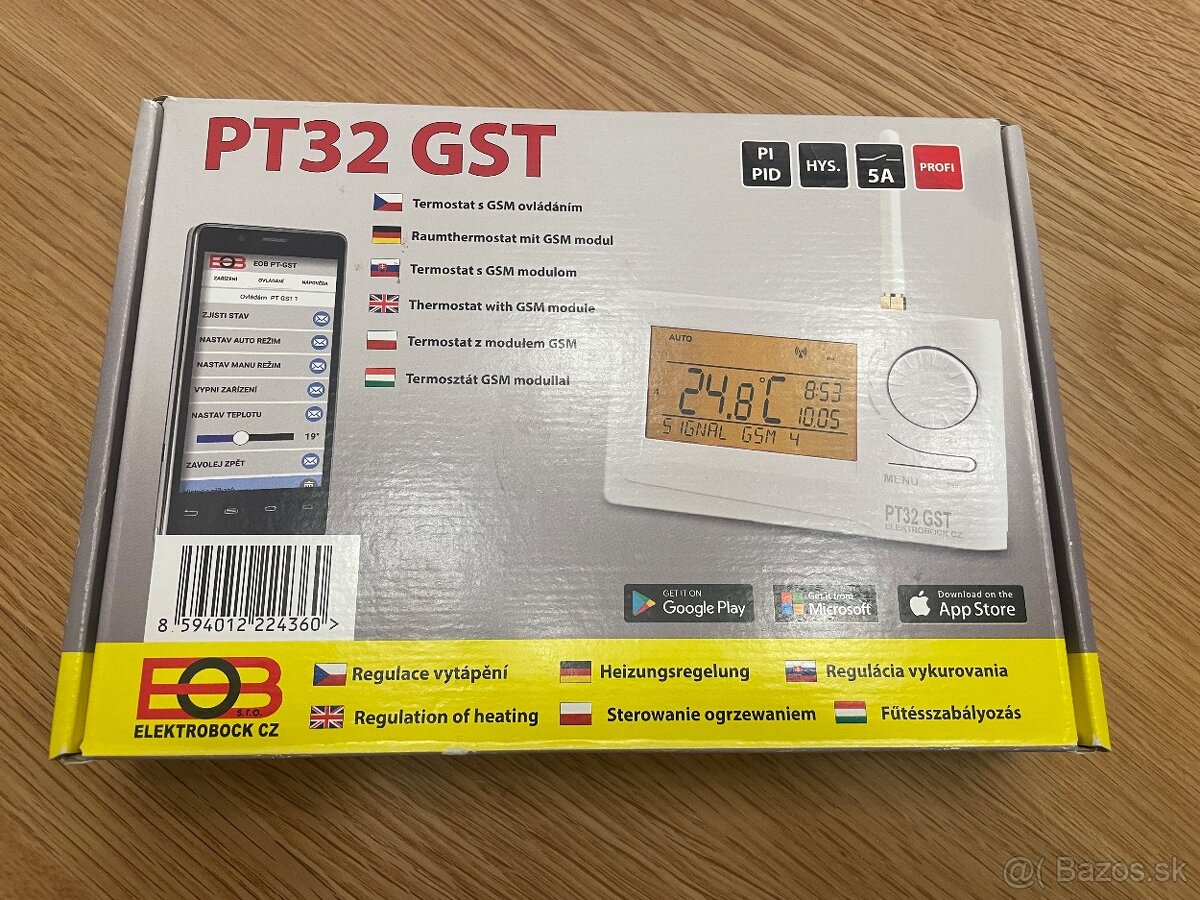 Termostat pt32 gst
