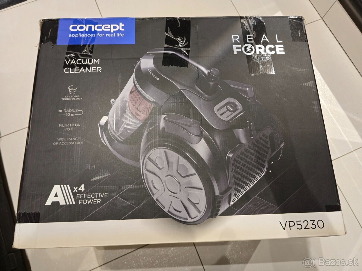 Predám nový vysávač Concept