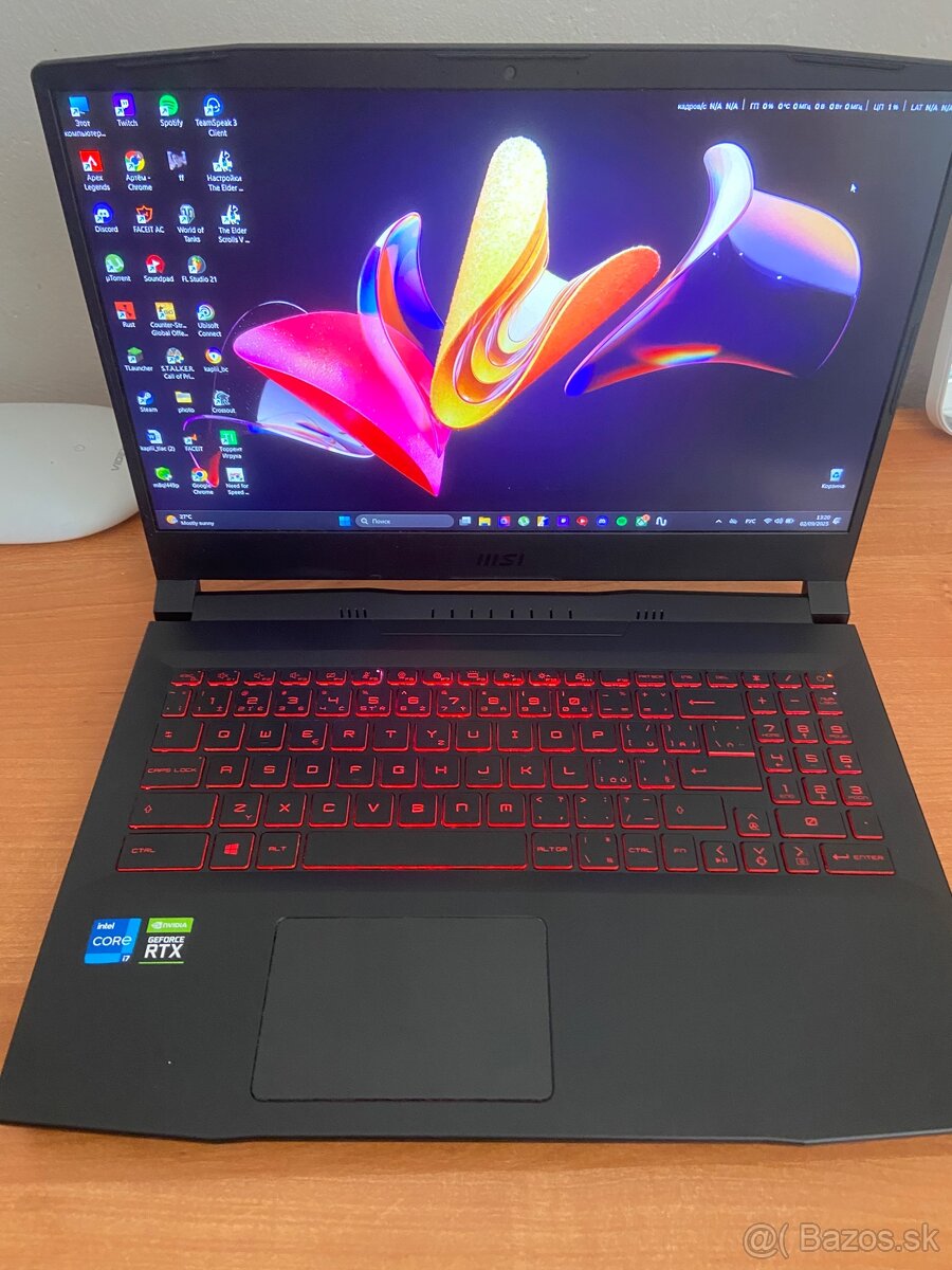 Herný notebook MSI Catana GF66 11UG